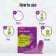 PeeBuddy Reusable Female Urination Device 1 Unit, Reusable for Women (Pack of 3) (Purple)