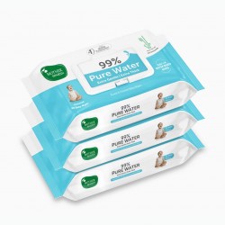 Mother Sparsh 99% Pure Water Baby Wipes 40 Pack of 3