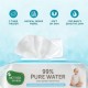 Mother Sparsh 99% Pure Water Baby Wipes 40 Pack of 3