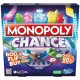 Monopoly Chance Board Game for Adults and Kids Fast-Paced Family & Party Board Game Ages 8+ 2-4 Players