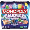Monopoly Chance Board Game for Adults and Kids Fast-Paced Family & Party Board Game Ages 8+ 2-4 Players