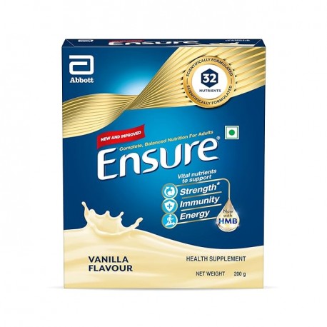 Ensure Complete Balanced Nutrition Drink For Adults 200g Vanilla Flavour