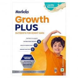 Horlicks Growth Plus Nutrients for Height Gain Vanilla 400g