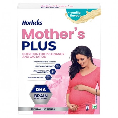 Horlicks Mother's Plus Vanilla Nutrition Drink Powder 