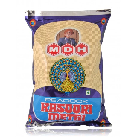 MDH Peacock Kasuri Methi 100 g Pouch Pack of 3
