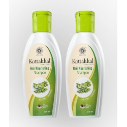 Kottakkal ayurveda Herbal Hair Shampoo for Beautiful Hair, Natural 100ml Pack of 2