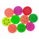 Set of 6 Rangoli Making Tool Kit Stamp Filler Bottles