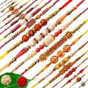 BiggSmile Rakhi for Brother Pack of 20 Rakhi Set