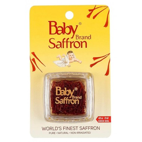 BABY BRAND SAFFRON 1GM," Pure Kesar Saffron for Pregnant Women", Aids Your Digestive System