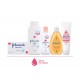 Johnson's Baby Care Collection, Baby Gift Set, with Organic Cotton Baby Dress (7 Pieces)  (Multicolor)