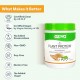 OZiva Organic Plant Protein for Everyday Fitness | 30g Protein - Pea Isolate Complete Plant Protein Powder 500gm