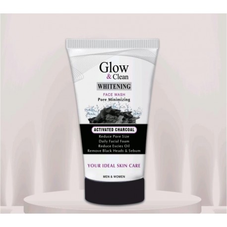 Glow & Clean Glow Clean Charcoal Whitening Black Heads Remover Face Wash 100g