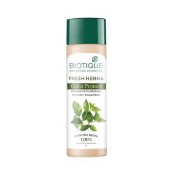 Biotique Henna Leaf Fresh Texture Shampoo and Conditioner 190ml