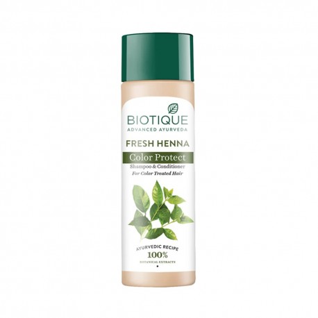 Biotique Henna Leaf Fresh Texture Shampoo and Conditioner 190ml