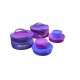 Tupperware New Classic Plastic Lunch Set, 4-Pieces, Multicolour