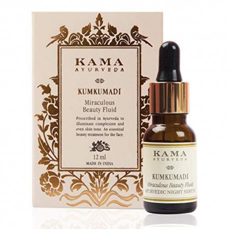 Kama Ayurveda Kumkumadi Miraculous Beauty Ayurvedic Night Serum, 12ml