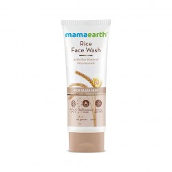 Mamaearth Rice Face Wash With Rice Water & Niacinamide For Glass Skin100Ml