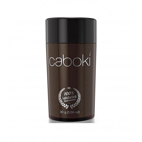 Caboki Hair Building Fibers, Hair Volumizer Fiber Color, Natural Black Color 30 gm