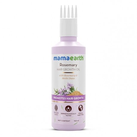 Mamaearth Rosemary Hair Growth Oil with Rosemary & Methi Dana for Promoting Hair Growth150ml