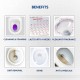 Harpic 35 gm Floral Delight, Power Fresh 6 Toilet Cleaner Rim Block