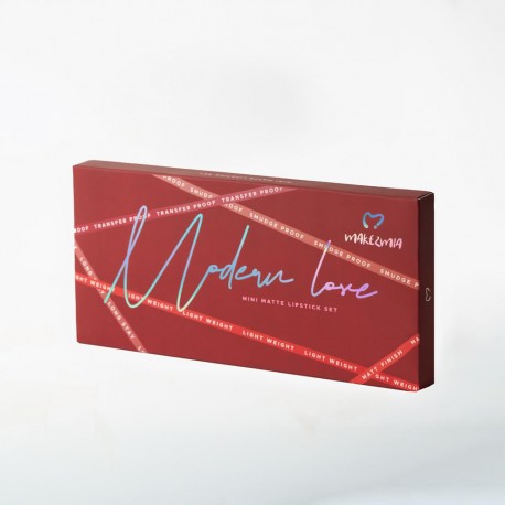 Makezmia Modern Love Liquid Lipstick Set 12 Pcs 2ml