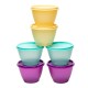 Tupperware Liquid Tight Container Bowled Over 400ml 6pc