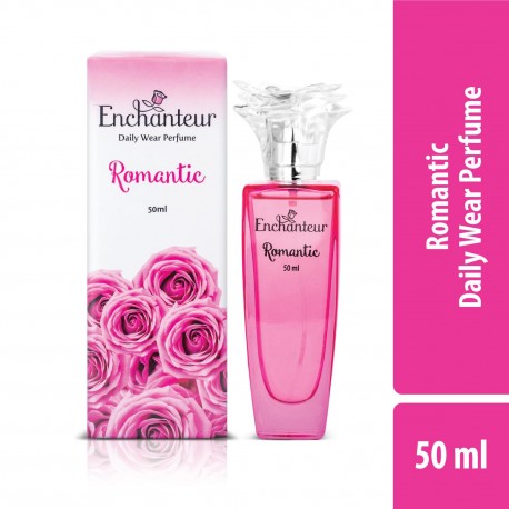Enchanteur Women's Romantic Liquid Jasmine Perfume, 50ml
