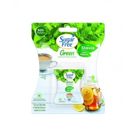 Sugar Free Green Stevia 500 Pellets 50 gm