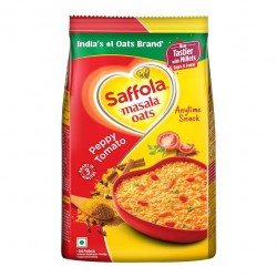 Saffola Tomato Masala Oats Tasty Evening Snack Healthy Snack Peppy 500Gm