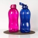 Tupperware Aquasafe Eco Plastic Bottle, 2L, Set of 2, Purple