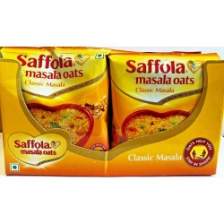 Saffola Masala Oats, Classic Masala, 40g (Pack of 6)