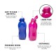 Tupperware Aquasafe Eco Plastic Bottle, 2L, Set of 2, Purple