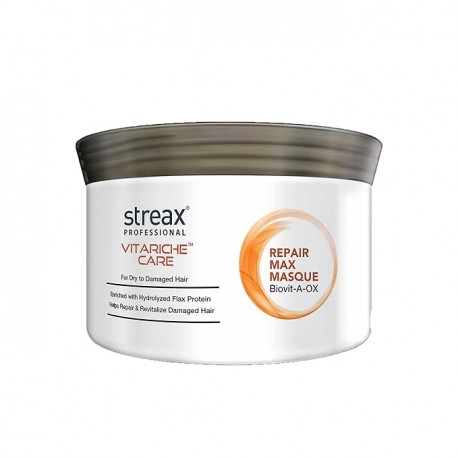 Streax Professional Vitariche Care Smooth and Shine Hair Mask For Women 200 gm