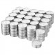 CraftVatika Burn Wax Tealight Candles Set of 100 for Wax Light Candles for All Festival