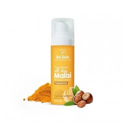 Nat Habit Turmeric Face Malai Cream for Skin Glow