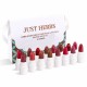 Just Herbs Ayurvedic Creamy  SuitMatte Micro Mini Lipstick Kit (Pack of 16)