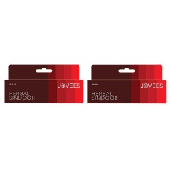 Jovees Water Resistant Herbal Sindoor - Maroon (5ml) Pack of 2