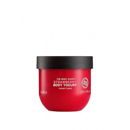 The Body Shop Vegan Body Yogurt Strawberry Cream, 200 Ml
