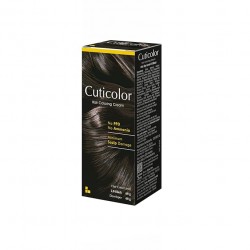 Cuticolor Permanent Hair Color Cream Black (60g)