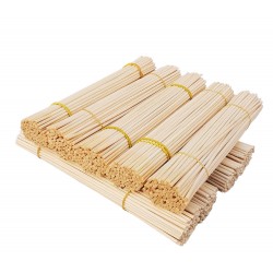 Natural Diffuser Reed Sticks Aroma Diffuser Sticks for Home Fragrance - Size 8 Inch (20 Sticks) White