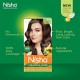Nisha Creme Hair Color, Permanent Hair Colour Dark Brown With Natural Henna Extract, 60G+60Ml Pack of 3