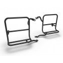 Royal Enfield Black Military Pannier Rails-Disc
