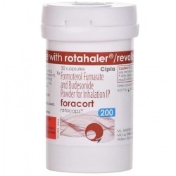 Foracort 200 Rotacaps - Bottle of 30 Capsules