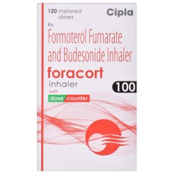 Foracort 100 - Bottle of 120 Metered Doses Inhaler
