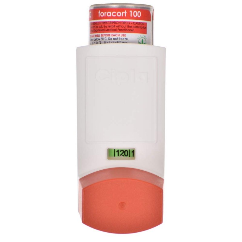 Foracort 100 - Bottle of 120 Metered Doses Inhaler