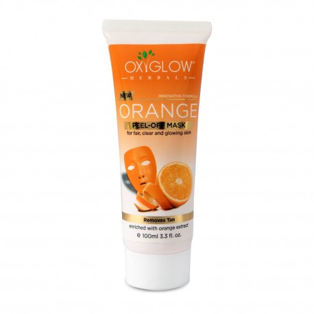Oxyglow Orange Peel Off Mask, 100g pack of 1