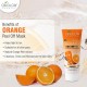 Oxyglow Orange Peel Off Mask, 100g pack of 1