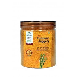 SARVAAY Premium Golden Turmeric Jaggery Powder 300g
