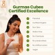 Gurmae Organic Instantly Dissolvable Jaggery Cubes Tea Sweetener Healthy Sugar (50 Cubes)
