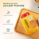 Vedaka Premium-Quality Jaggery Powder 1kg Jar